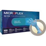 Nitrile glove, 4-mil, Size medium