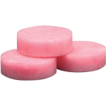 Urinal puck, pink, cherry scented, 3 oz.