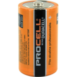 Battery, Duracell Procell, D