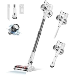 Grey Cordless Vacuum Cleaner, 80,000 RPM Motor and  2200 mAh Battery
