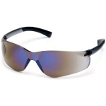 Safety glasses, blue mirror lens, Ztek