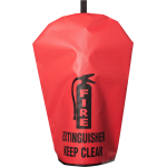 Fire extinguisher 20lb cover w/ no window